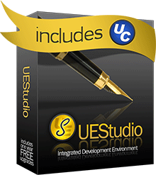 UEStudio ist eine integrierte Entwicklungsumgebung rund um UltraEdit